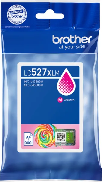 Brother LC 527XLM Magenta (Original) – Originalverpackung