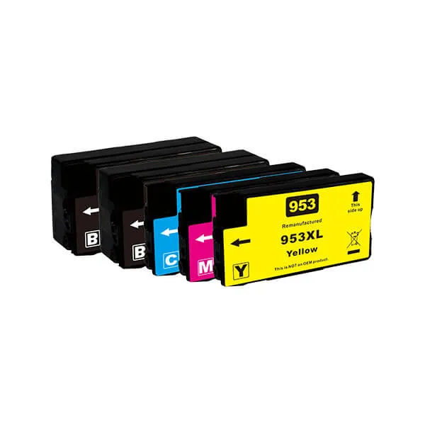 HP 953 XL (5er-Set) kompatibel – Kartusche ohne Verpackung