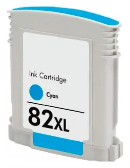HP 82 Cyan kompatibel – Kartusche ohne Verpackung