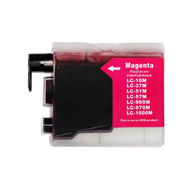 Brother LC-1000M Magenta kompatibel – Kartusche ohne Verpackung