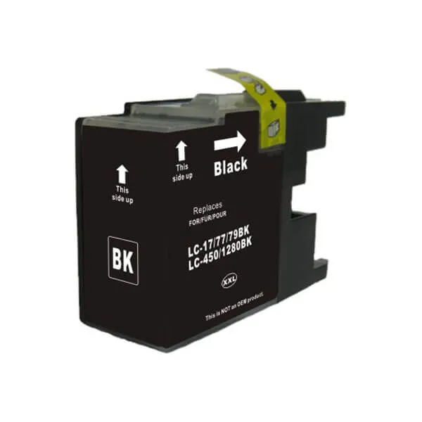 Brother LC-1280 XXL Schwarz kompatibel – Kartusche ohne Verpackung