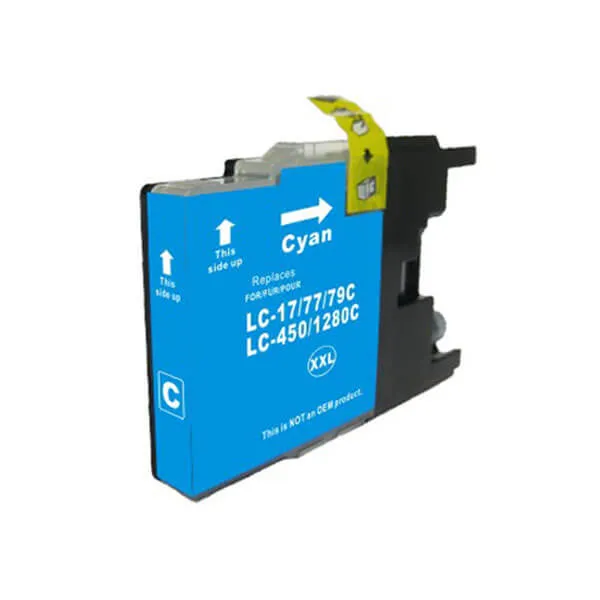 Brother LC-1280C XL Cyan kompatibel