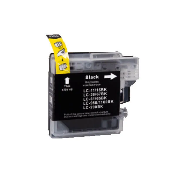 Brother LC-980 Schwarz kompatibel – Kartusche ohne Verpackung