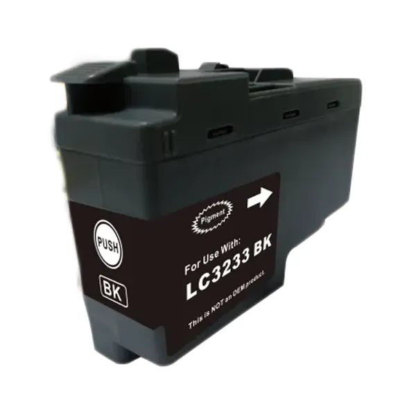 Brother LC-3233BK Schwarz kompatibel – Kartusche ohne Verpackung