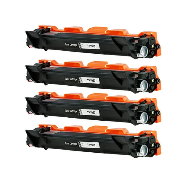 Brother TN-1050 (4er-Set) kompatibel – Kartusche ohne Verpackung
