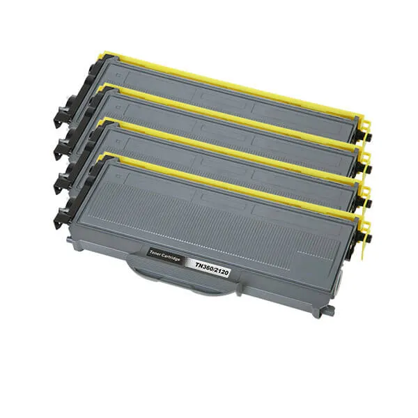 Brother TN-2120 (4er-Set) kompatibel – Kartusche ohne Verpackung