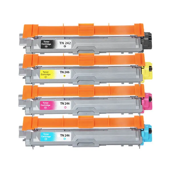Brother TN-242/TN-246 (4er-Set) kompatibel – Kartusche ohne Verpackung