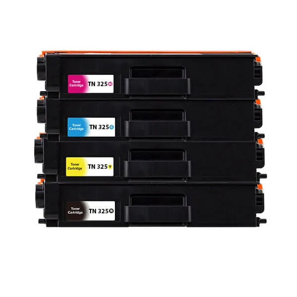 Brother TN-325 (4er-Set) kompatibel – Kartusche ohne Verpackung