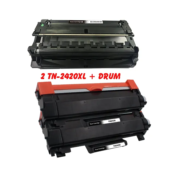 Brother TN-2420 XL (2er-Set) kompatibel – Kartusche ohne Verpackung