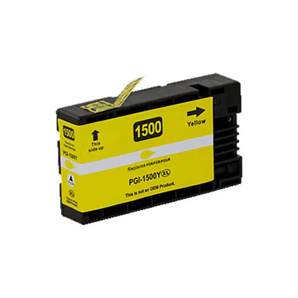 Canon PGI-1500 XL Gelb kompatibel – Kartusche ohne Verpackung