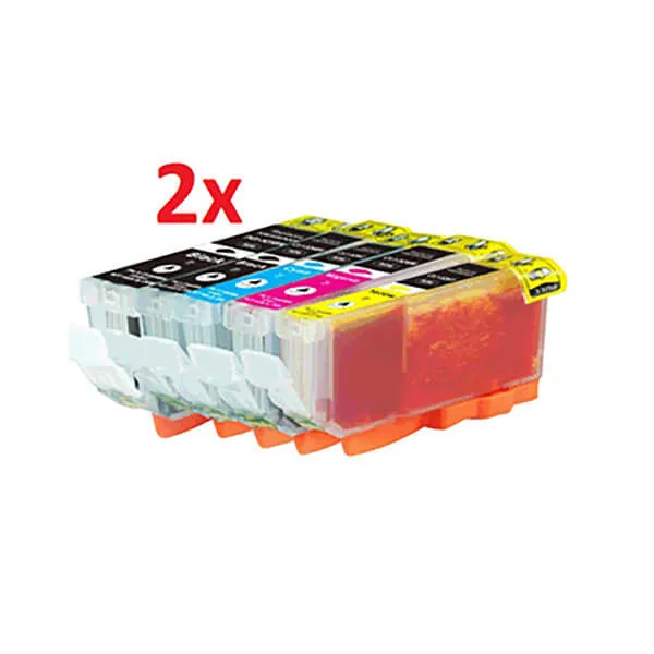 Canon PGI-525/CLI-526 (10er-Set) kompatibel – Kartusche ohne Verpackung