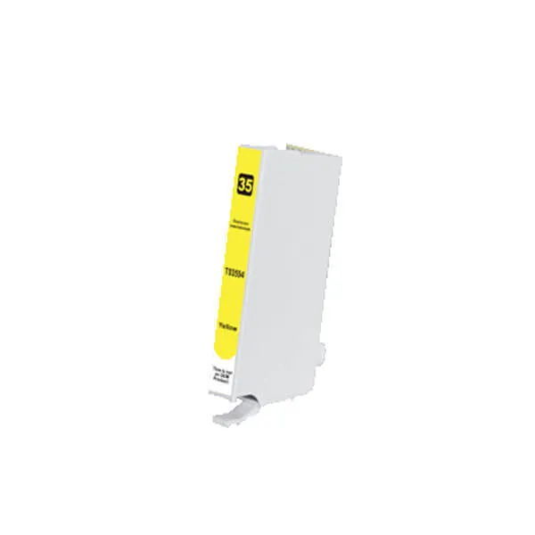 Epson T35XL Gelb kompatibel – Kartusche ohne Verpackung