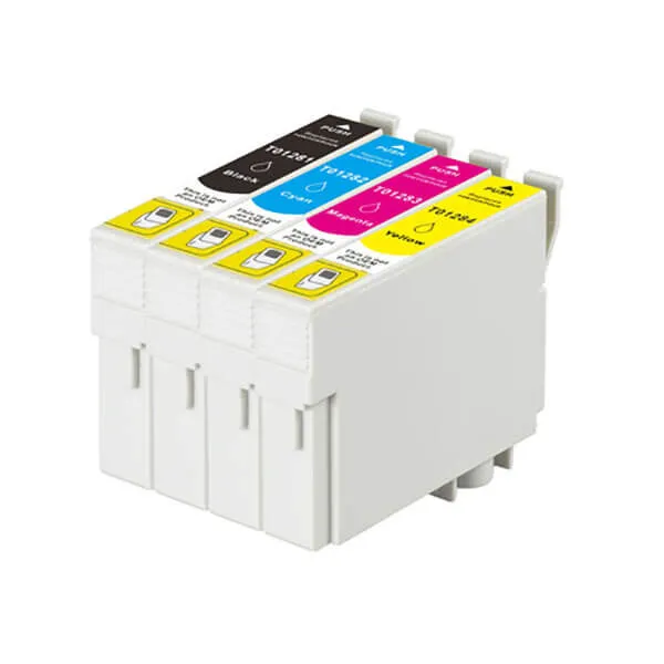 Epson T1285 (4er-Set) kompatibel – Kartusche ohne Verpackung