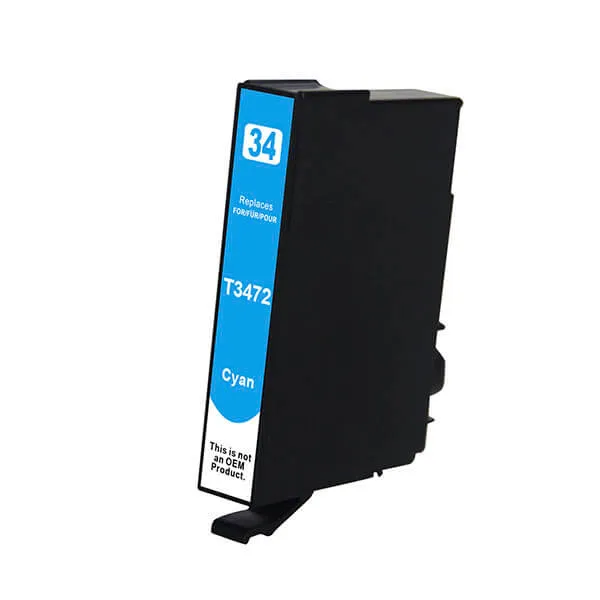 Epson 34XL Cyan kompatibel