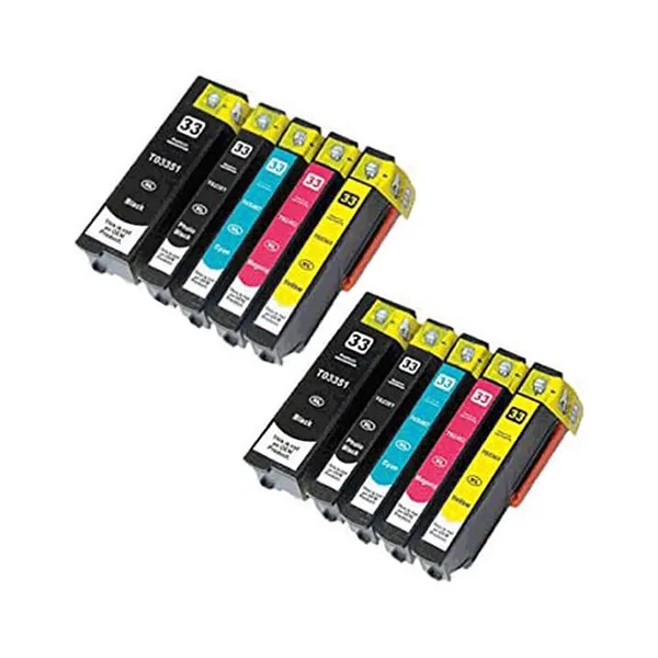 Epson 33XL (10er-Set) kompatibel – Kartusche ohne Verpackung