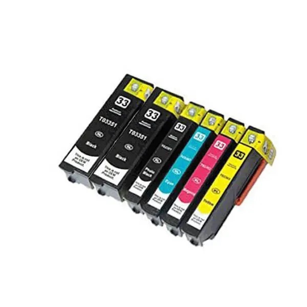 Epson 33XL (6er-Set) kompatibel – Kartusche ohne Verpackung