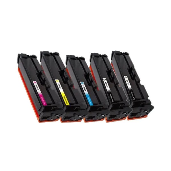 HP CF540X/203X (5er-Set) kompatibel – Kartusche ohne Verpackung