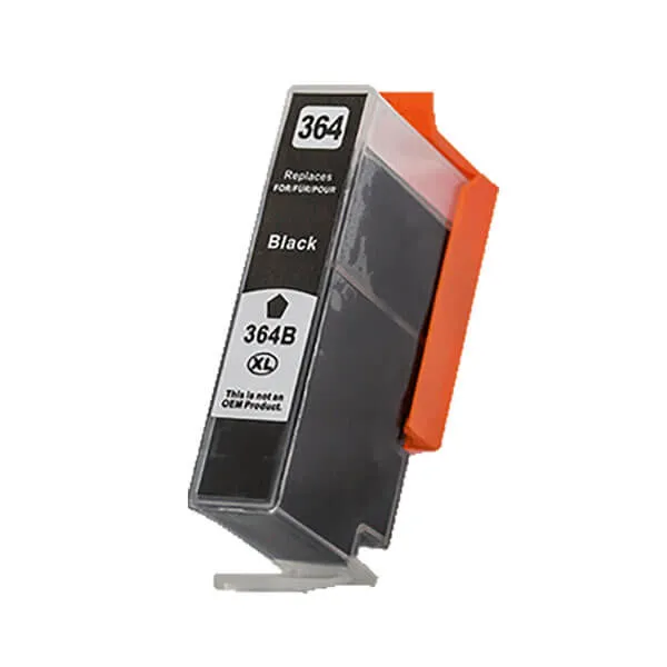 HP 364 XL Schwarz kompatibel – Kartusche ohne Verpackung