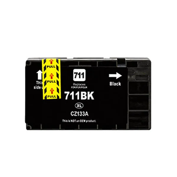HP 711 XL Schwarz kompatibel