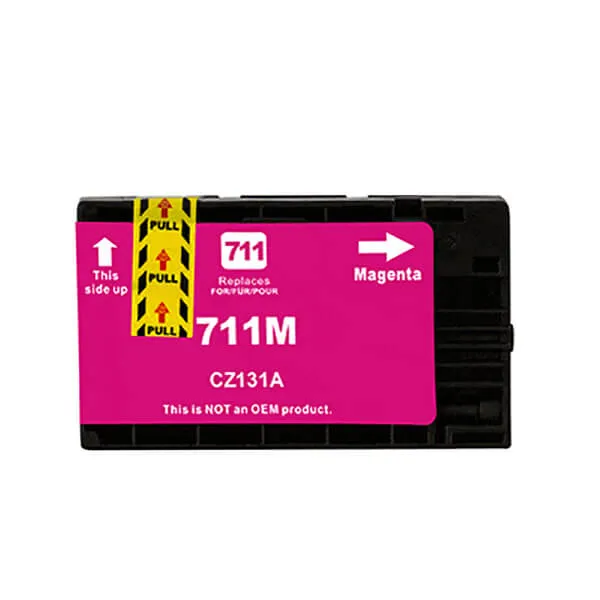 HP 711 Magenta kompatibel – Kartusche ohne Verpackung