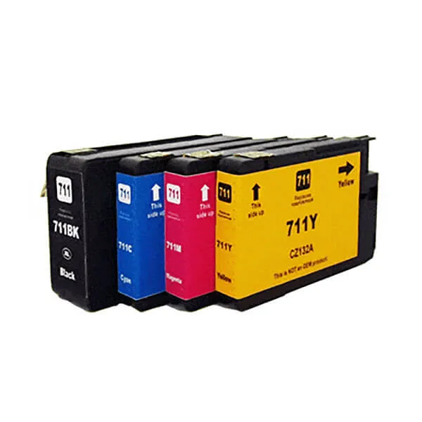HP 711 XL (4er-Set) kompatibel