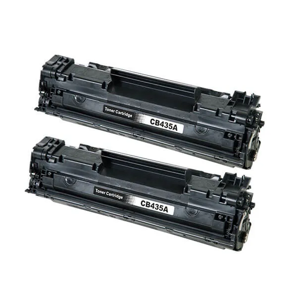HP CB435A (2er-Set) kompatibel – Kartusche ohne Verpackung