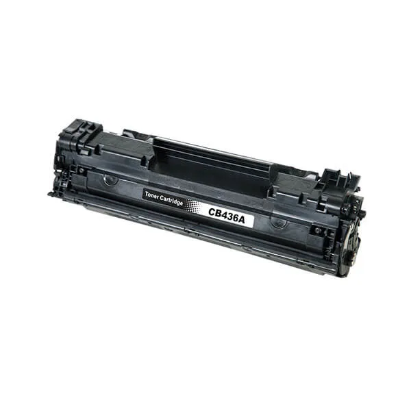 HP CB436A Schwarz kompatibel – Kartusche ohne Verpackung