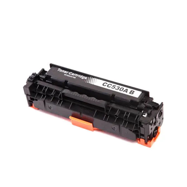 HP CC530A Schwarz kompatibel – Kartusche ohne Verpackung