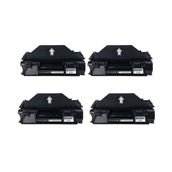 HP CE505A (4er-Set) kompatibel – Kartusche ohne Verpackung