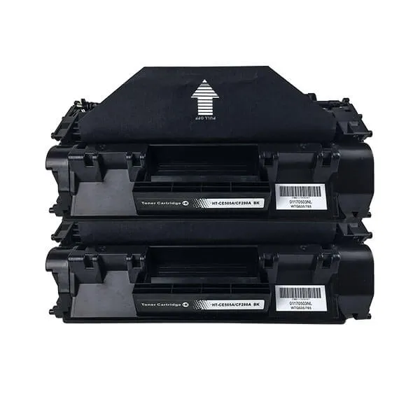 HP CE505X (2er-Set) kompatibel