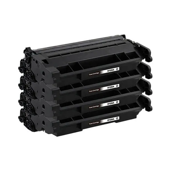 HP CF226A (4er-Set) kompatibel – Kartusche ohne Verpackung