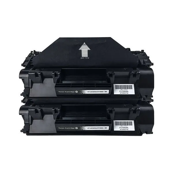 HP CF280A (2er-Set) kompatibel – Kartusche ohne Verpackung