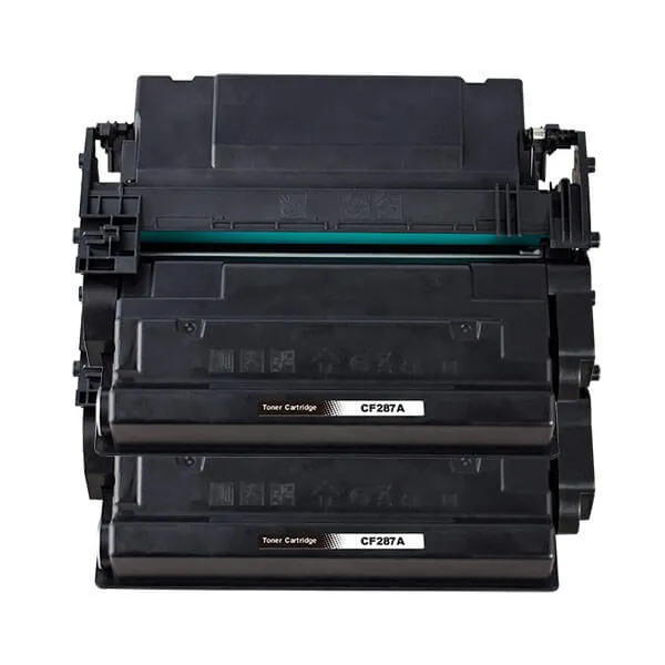 HP CF287A (2er-Set) kompatibel – Kartusche ohne Verpackung