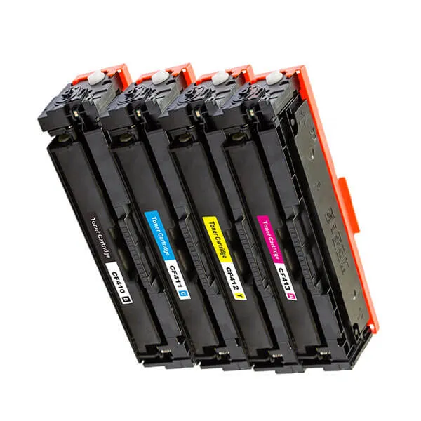 HP CF410X (4er-Set) kompatibel – Kartusche ohne Verpackung