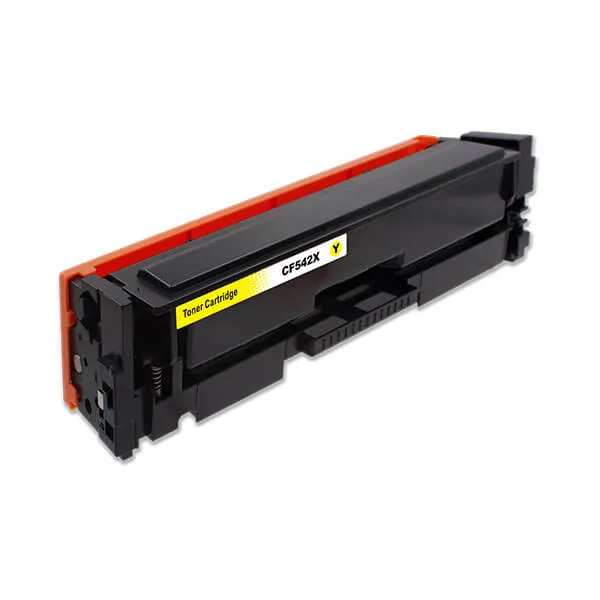 HP CF542X/203X Gelb kompatibel – Kartusche ohne Verpackung