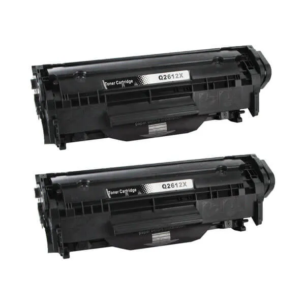 HP Q2612X (2er-Set) kompatibel