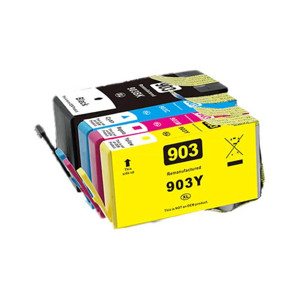 HP 903 XL (4er-Set) kompatibel – Kartusche ohne Verpackung