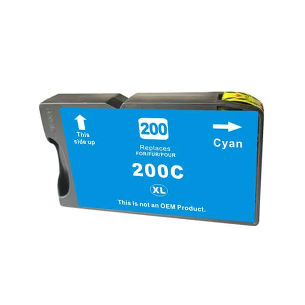 Lexmark 200 XL Cyan kompatibel – Kartusche ohne Verpackung