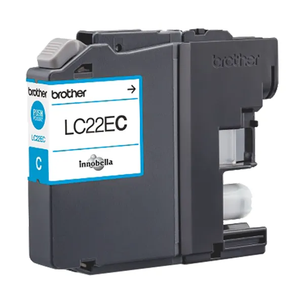 Brother LC-22E Cyan (Original) – Originalverpackung