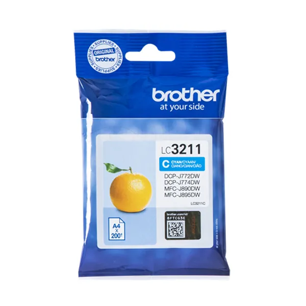 Brother LC-3211 Cyan (Original) – Originalverpackung