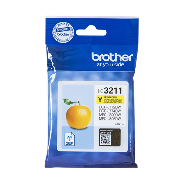 Brother LC-3211 Gelb (Original)