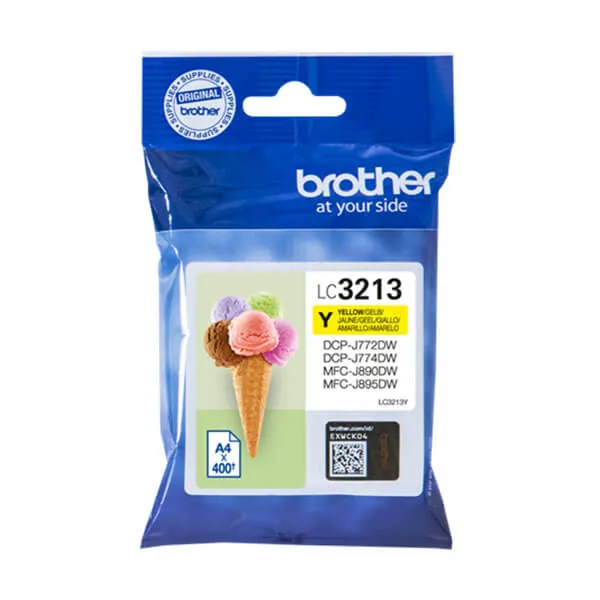 Brother LC-3213Y Gelb (Original) – Originalverpackung