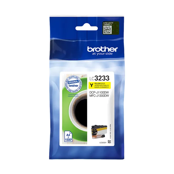 Brother LC-3233Y Gelb (Original) – Originalverpackung