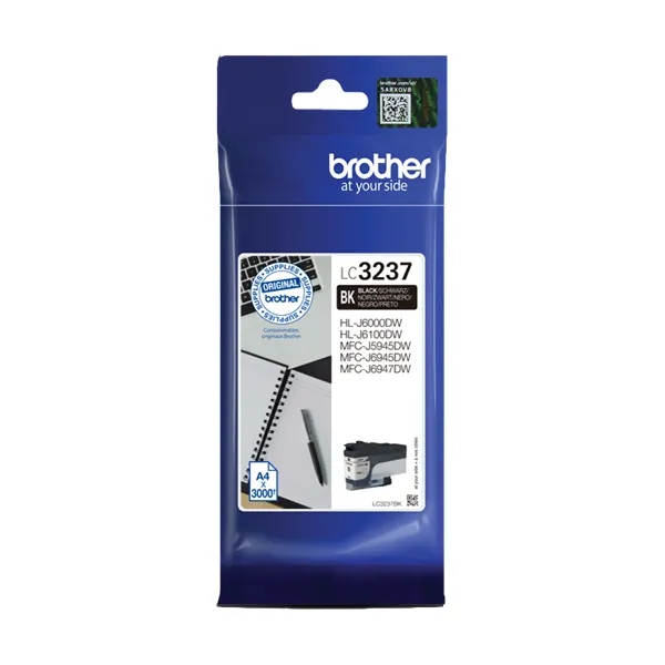 Brother LC-3237BK Schwarz (Original)