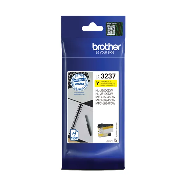 Brother LC-3237Y Gelb (Original) – Originalverpackung