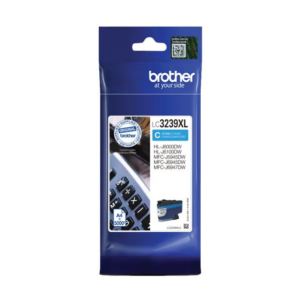 Brother LC-3239XLC Cyan (Original)