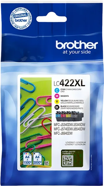 Brother LC-422XL Set (Original) – Originalverpackung