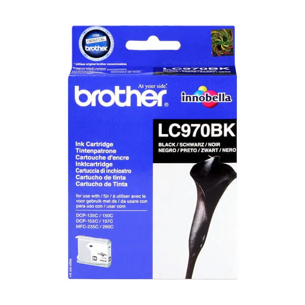 Brother LC-970BK Schwarz (Original)