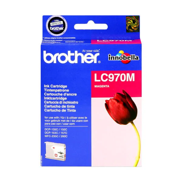 Brother LC-970M Magenta (Original) – Originalverpackung