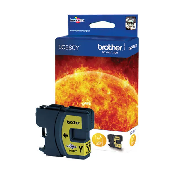 Brother LC-980Y Gelb (Original)